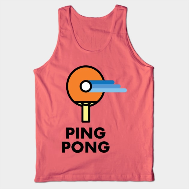 Ping Pong Tank Top by Kyle O'Briant